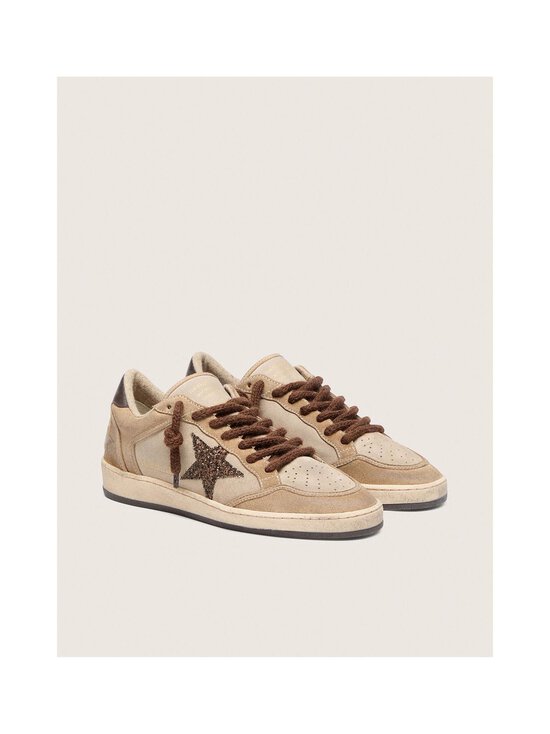 GOLDEN GOOSE - Ballstar-tennarit - 15400 BEIGE/BROWN | Stockmann - photo 4