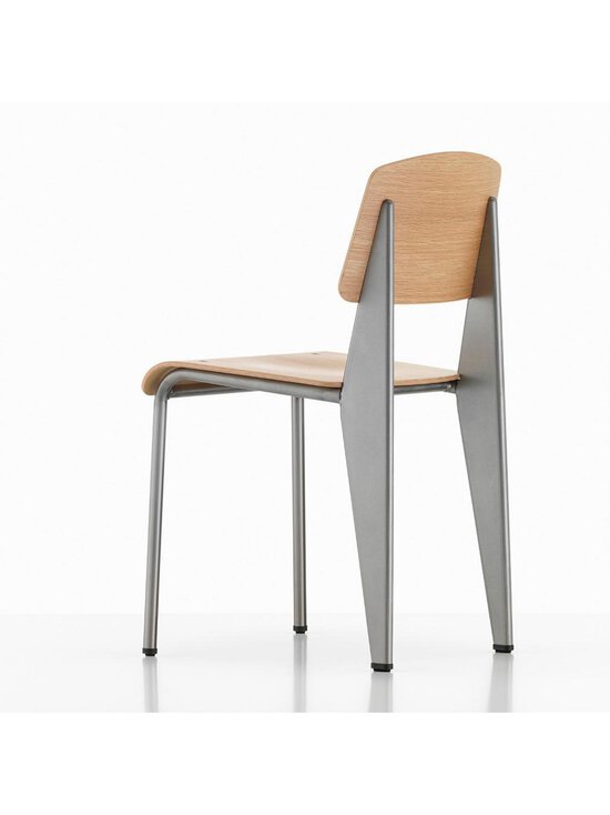 Vitra - Standard-tuoli light oak / métal brut - BEIGE | Stockmann - photo 5