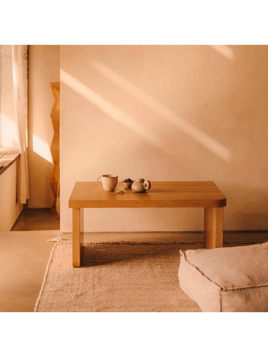 Kave Home - Oaq-sohvapöytä tammi 82 x 60 cm - BEIGE | Stockmann - photo 7