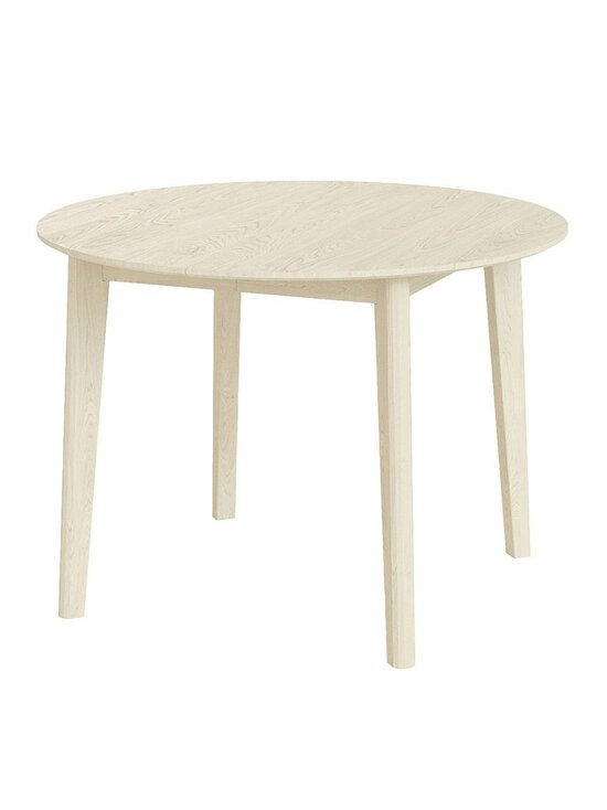 Skovby Möbelfabrik - #120- jatkettava ruokapöytä valkoöljytty massiivitammi ⌀ 120 / 147 cm - BROWN | Stockmann - photo 1