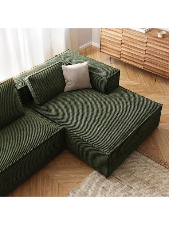 Kave Home - Blok-divaanisohva - VIHREÄ | Stockmann - photo 6