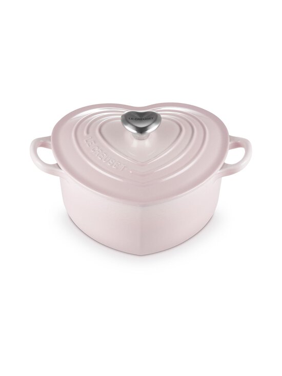 Le Creuset - Cast Iron Heart Shallow Casserole -uunivuoka 1.9 l, 20 cm - SHELL PINK | Stockmann - photo 1