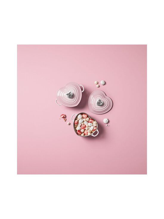 Le Creuset - Cast Iron Heart Shallow Casserole -uunivuoka 1.9 l, 20 cm - SHELL PINK | Stockmann - photo 7