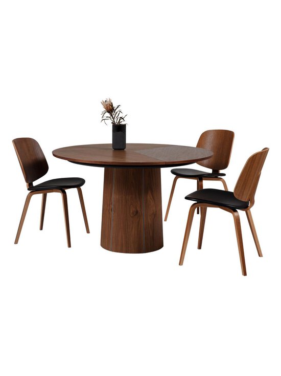 Skovby Möbelfabrik - #33 -jatkettava ruokapöytä - PÄHKINÄ - photo 3 Skovby Möbelfabrik - #33 -jatkettava ruokapöytä - PÄHKINÄ | Stockmann - photo 3