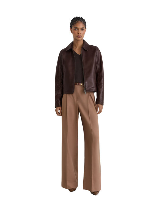 Reiss - Sorina-nahkatakki - 22 CHOCOLATE BROWN | Stockmann - photo 1