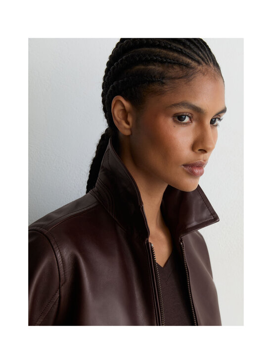 Reiss - Sorina-nahkatakki - 22 CHOCOLATE BROWN | Stockmann - photo 5