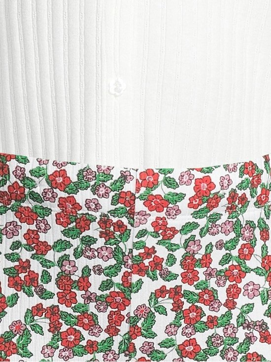 Bogi - Hailey Rib Bootcut legingi - RED FLOWER COMBO | Stockmann - photo 5