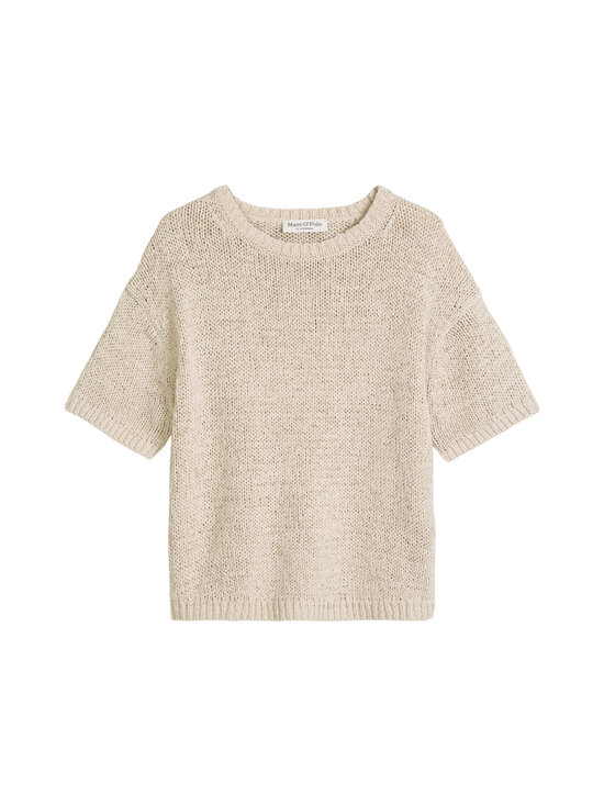 Marc O'Polo - Lyhythihainen neule - 707 GRAY SILK | Stockmann - photo 1