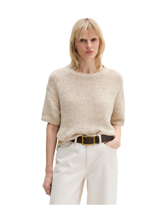 Marc O'Polo - Lyhythihainen neule - 707 GRAY SILK | Stockmann - photo 3