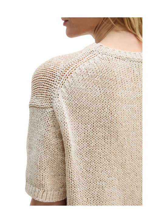 Marc O'Polo - Lyhythihainen neule - 707 GRAY SILK | Stockmann - photo 5