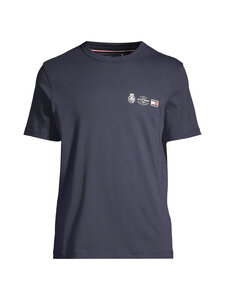 Tommy Hilfiger - Small Crest Outline T-krekls - DW5 DESERT SKY Tommy Hilfiger - Small Crest Outline T-krekls - DW5 DESERT SKY | Stockmann