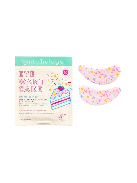 Silmaümbrusmask Eye Want Cake Limited Edition Smoothing & Hydrating Eye Patches, 5 tk