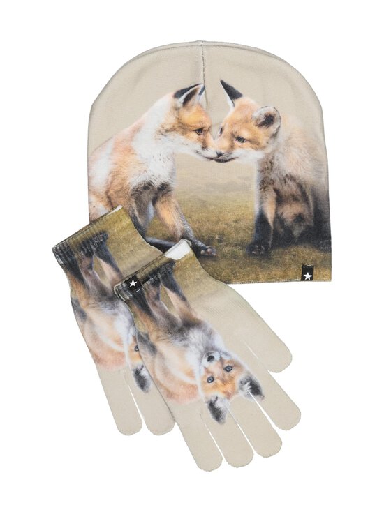 Molo - Utopia Set cepure un pirkstaiņi - 9672 FOX CUBS - photo 1 Molo - Utopia Set cepure un pirkstaiņi - 9672 FOX CUBS | Stockmann - photo 1