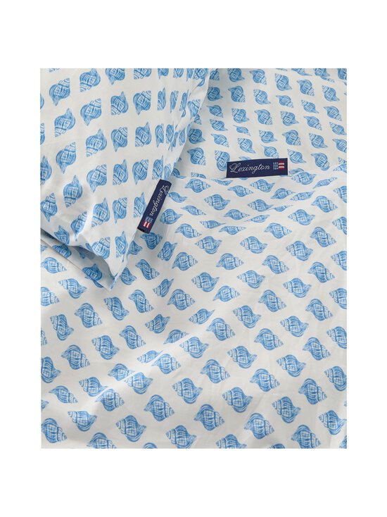 Lexington - Shell Printed Cotton Poplin -pussilakanasetti - WHITE/BLUE - photo 3 Lexington - Shell Printed Cotton Poplin -pussilakanasetti - WHITE/BLUE | Stockmann - photo 3