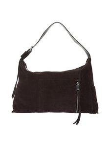 Allsaints - Alba Suede -olkalaukku - BITTER BROWN | Stockmann