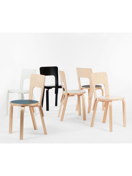 Artek - Tuoli 66 koottu koivu/valkoinen laminaatti - BEIGE | Stockmann - photo 3