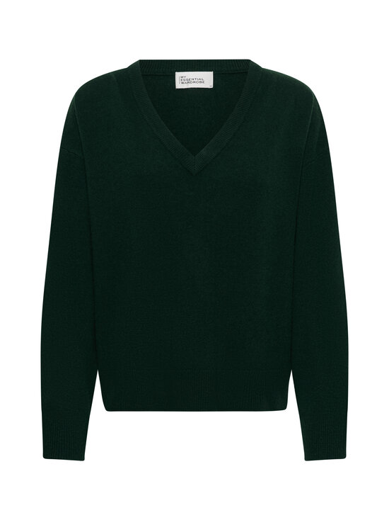 MY ESSENTIAL WARDROBE - Pullover MWJola V-Neck - 160 DOUGLAS GREEN | Stockmann - photo 1