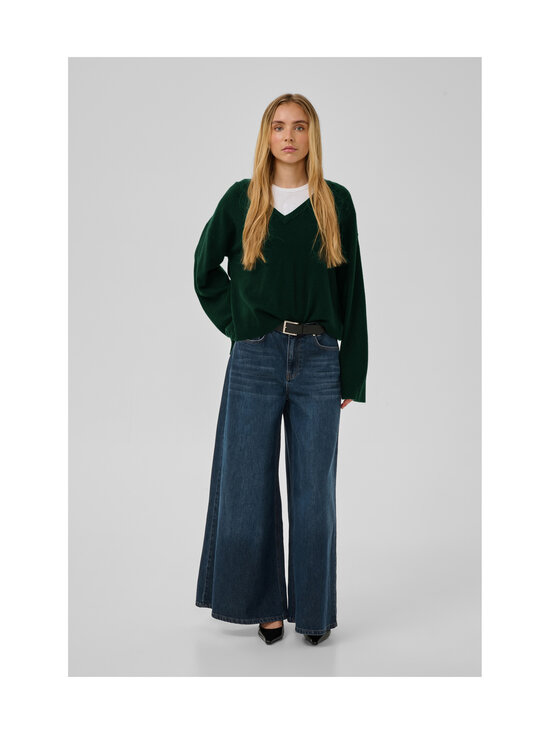 MY ESSENTIAL WARDROBE - Pullover MWJola V-Neck - 160 DOUGLAS GREEN | Stockmann - photo 3