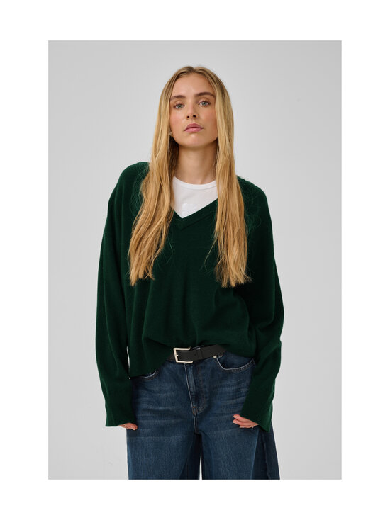 MY ESSENTIAL WARDROBE - Pullover MWJola V-Neck - 160 DOUGLAS GREEN | Stockmann - photo 5