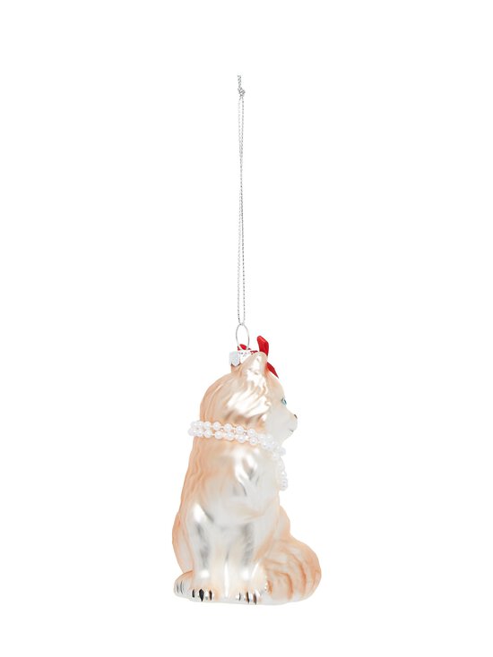 Casa Stockmann - Cat With Pearls -joulukoriste - PINK | Stockmann - photo 2