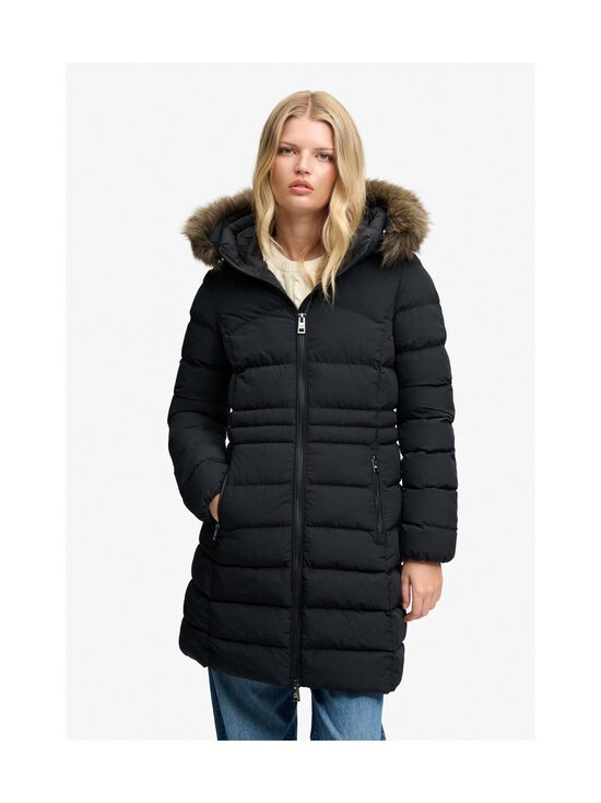 Superdry - Fuji Mid Length -takki - 02A BLACK | Stockmann - photo 3