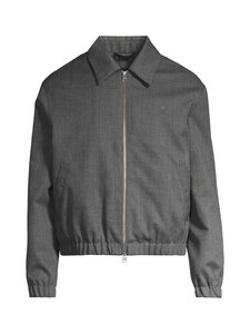 Ami Paris - Ami De Coeur Padded Zipped -takki - A189 GRIS CARBONE | Stockmann