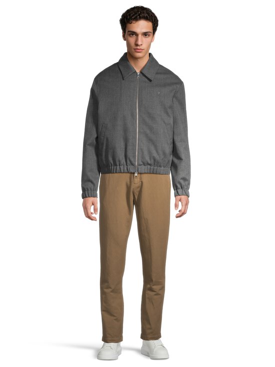 Ami Paris - Ami De Coeur Padded Zipped -takki - A189 GRIS CARBONE | Stockmann - photo 2