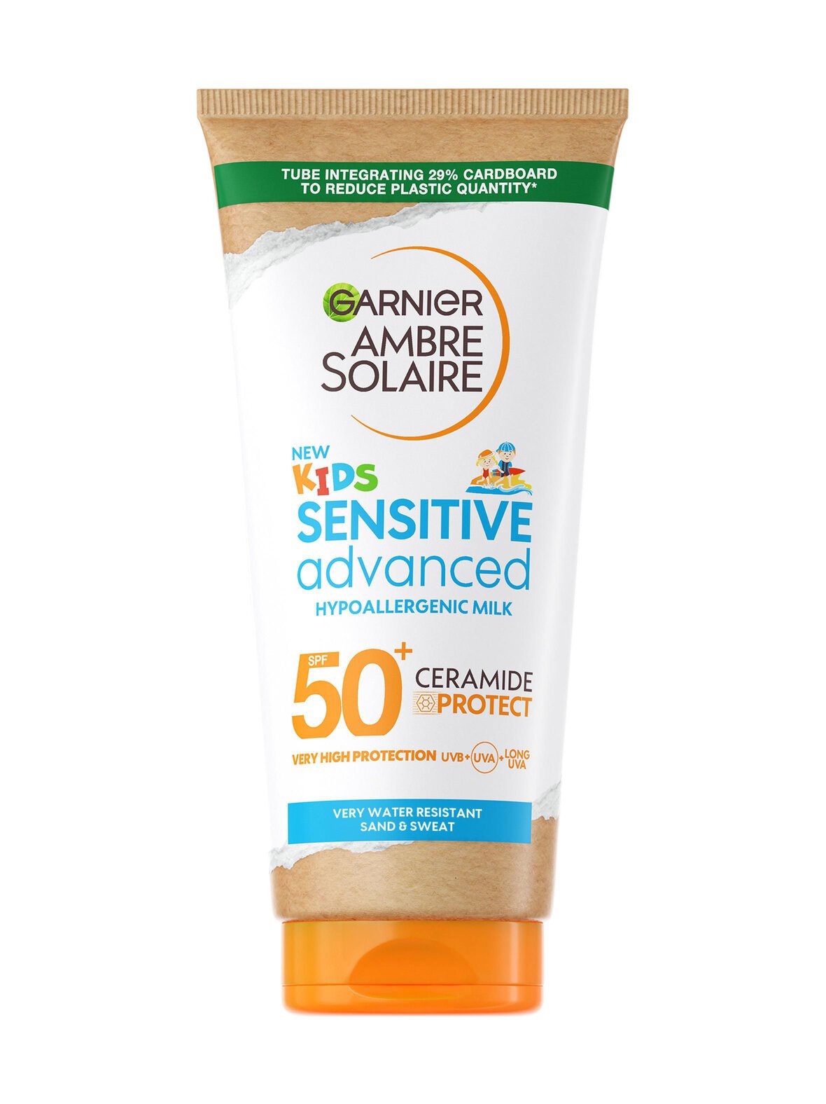 Ambre Solaire Sensitive Advanced Hypoallergenic Kids Lotion SPF 50+ -aurinkosuojaemulsio