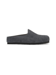 BIRKENSTOCK - Amsterdam Wrapped -mokkanahkatohvelit - CHARCOAL | Stockmann