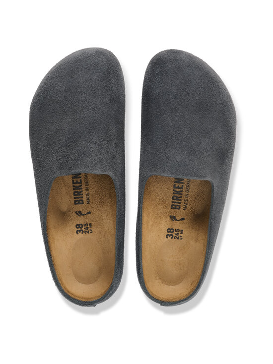 BIRKENSTOCK - Amsterdam Wrapped -mokkanahkatohvelit - CHARCOAL | Stockmann - photo 3