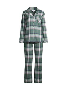 Damella - Flanellipyjama - 353 FOREST GREEN | Stockmann