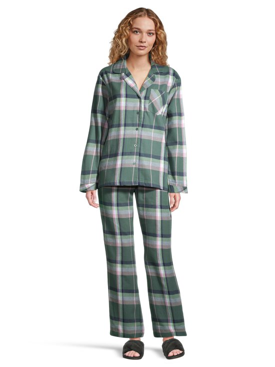 Damella - Flanellipyjama - 353 FOREST GREEN | Stockmann - photo 2