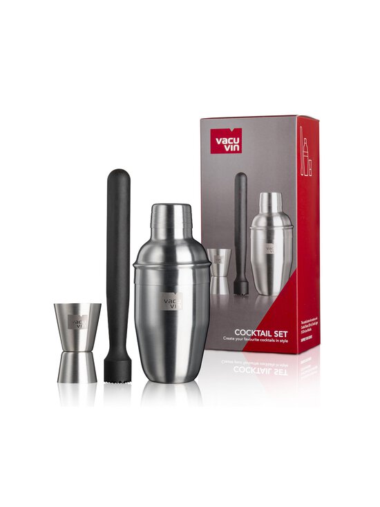 Vacuvin - Kokteilikomplekt kinkekarbis, 3-osaline - CHROME | Stockmann - photo 2