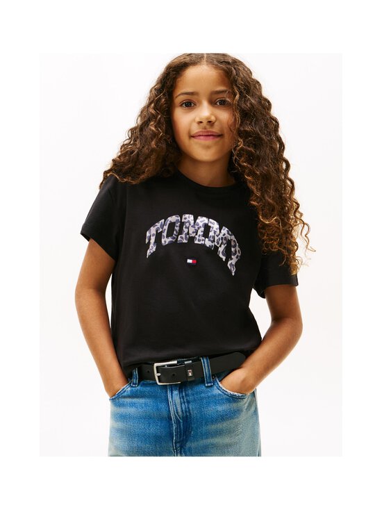 Tommy Hilfiger - Varsity Sateen Graphic t-krekls - BDS BLACK | Stockmann - photo 2