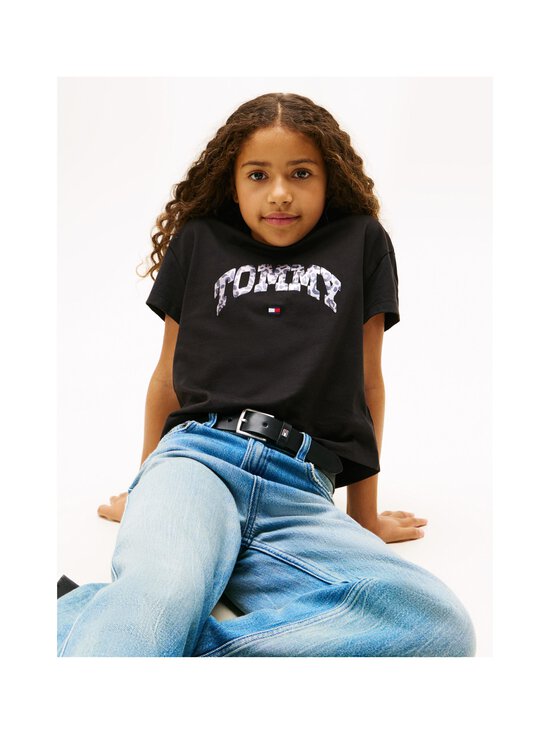 Tommy Hilfiger - Varsity Sateen Graphic t-krekls - BDS BLACK | Stockmann - photo 5