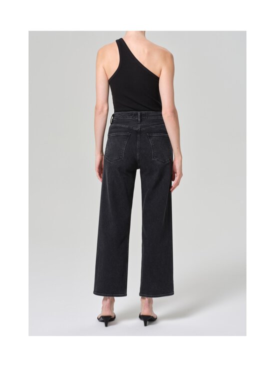 AGOLDE - High Rise Wide Leg -farkut - TUR HUSH (WASHED SATURATED BLACK) | Stockmann - photo 2
