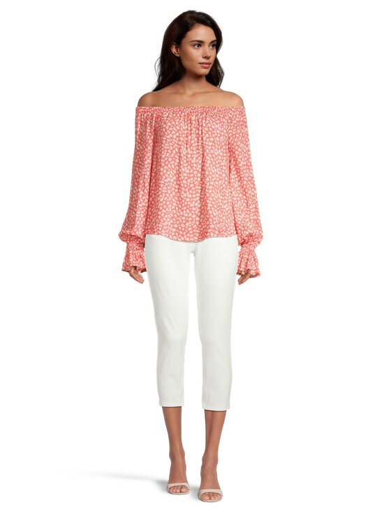 Lexington - Õlgu paljastav pluus Printed - 975 CORAL DOT PRINT - photo 2 Lexington - Õlgu paljastav pluus Printed - 975 CORAL DOT PRINT | Stockmann - photo 2