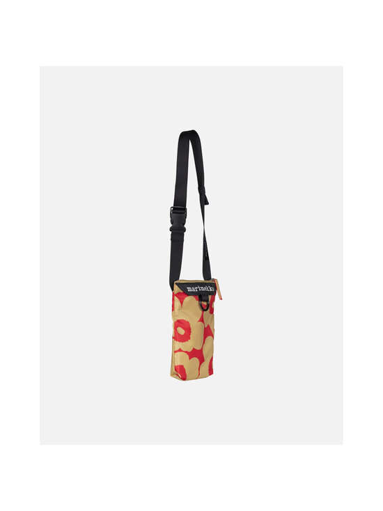 Marimekko - Neat Phone Pocket Unikko -laukku - 830 LIGHT BROWN RED | Stockmann - photo 3