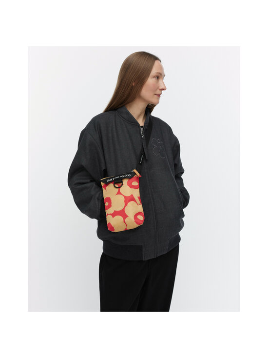 Marimekko - Neat Phone Pocket Unikko -laukku - 830 LIGHT BROWN RED | Stockmann - photo 4