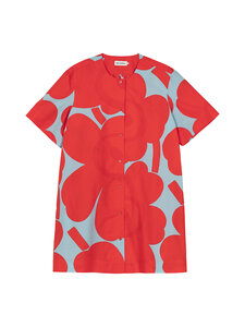 Marimekko - Kleit Taitavuus Unikko - 537 RED LIGHT BLUE | Stockmann