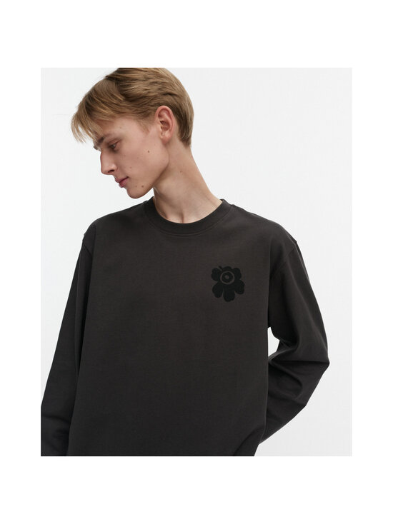 Marimekko - Biitti Unikko -paita - 099 DARK GREY BLACK | Stockmann - photo 8