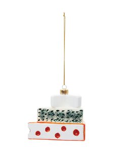 Casa Stockmann - Glass Cheese -joulukoriste - WHITE | Stockmann