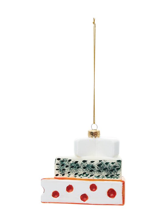 Casa Stockmann - Glass Cheese -joulukoriste - WHITE | Stockmann - photo 1