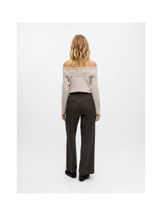 Object - ObjKara Straight bikses - SEAL BROWN DETAIL:MELANGE | Stockmann - photo 2