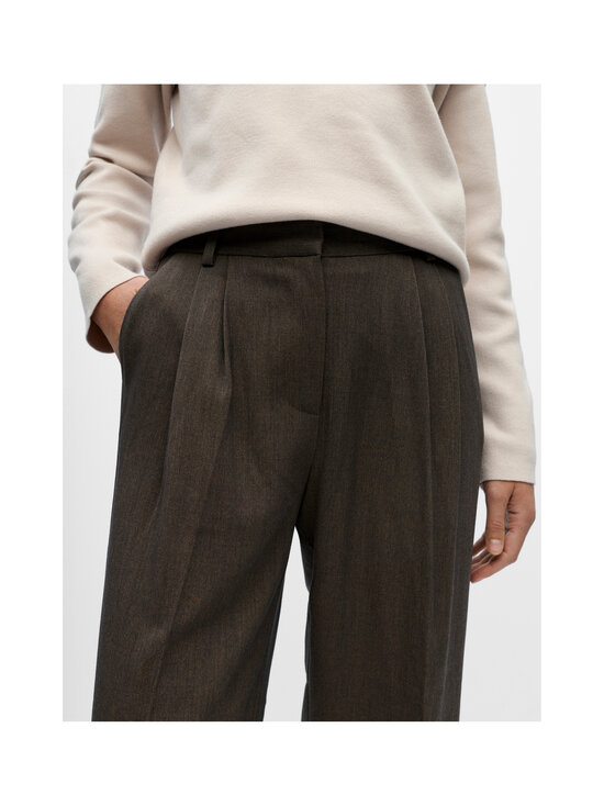 Object - ObjKara Straight bikses - SEAL BROWN DETAIL:MELANGE | Stockmann - photo 4