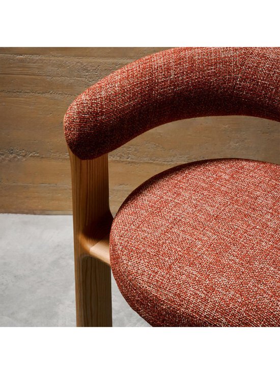 Kave Home - Granite-tuoli kolmijalkainen punaruskea chenille / saarni - PINK | Stockmann - photo 5