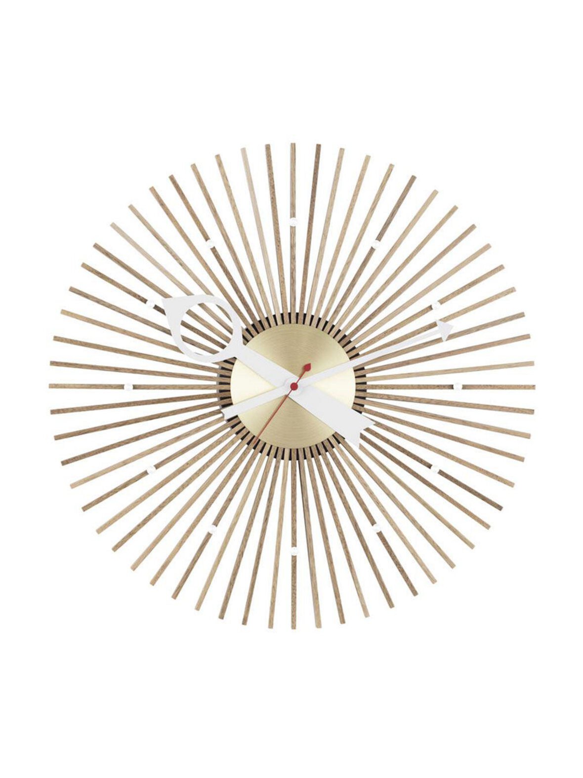 Popsicle-seinäkello pähkinä ø 35 cm