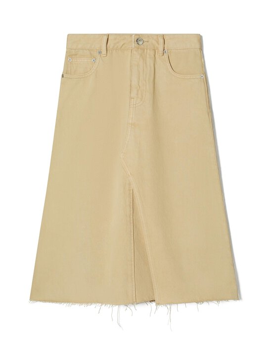 Deconstructed Denim midi svārki