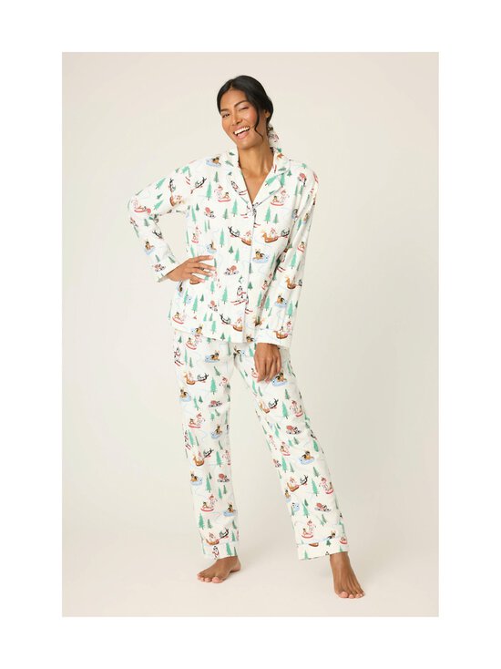 Pj Salvage - Pidžaama & peapael Ski Slope - 100 WHITE | Stockmann - photo 2