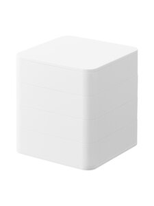 Yamazaki - Säilituskarp Accessory Box Square 4-korruseline - WHITE | Stockmann